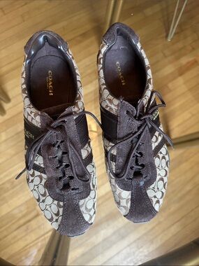 COACH Rosalita Sneaker Signature Jacquard